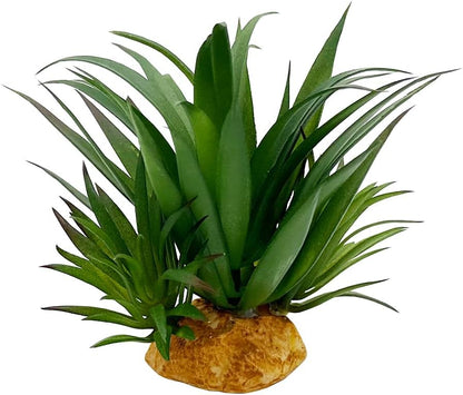 Smoothedo-Pets reptile artificial succulent agave set front view