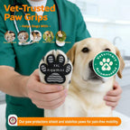 Instructions on trimming Aqumax dog paw grips for better fit