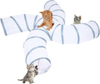 Close up of the durable steel frame construction of EGETOTA cat toy.
