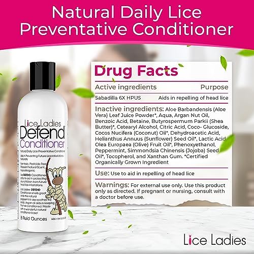 Professional lice prevention duo used by specialists for safe daily family use.