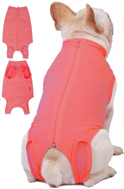 Dog Surgery Recovery Suit - After Spay, Abdominal Wounds Post Surgical Recovery, Anti Licking Breathable Dog Onesies for Small, Medium & Large Pet, Alternative Bandages Cone E-Collar - Image 9