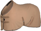 HORZE Kiel Fleece Horse Cooler Blanket | Quick-Dry Fleece Horse Cooler Sheet with X-Surcingles & Tail Cord - Black - 81 in - Image 11