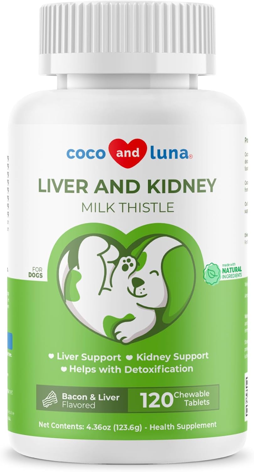 Coco and Luna authentic pet supplement jar with protective safety seal visible