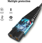 BOEEA replacement power cord for pet shaver close up connector