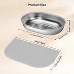 Authentic Redoso imported pet feeder accessories kit with bowls and non slip mat