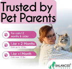 Balanced Breed cat immune supplement USA made label