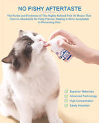 BNYEE skin and coat support fish oil supplement for cats and small dogs
