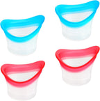 WY LIGHTING LEVEL silicone eye wash cup 4 piece kit front view