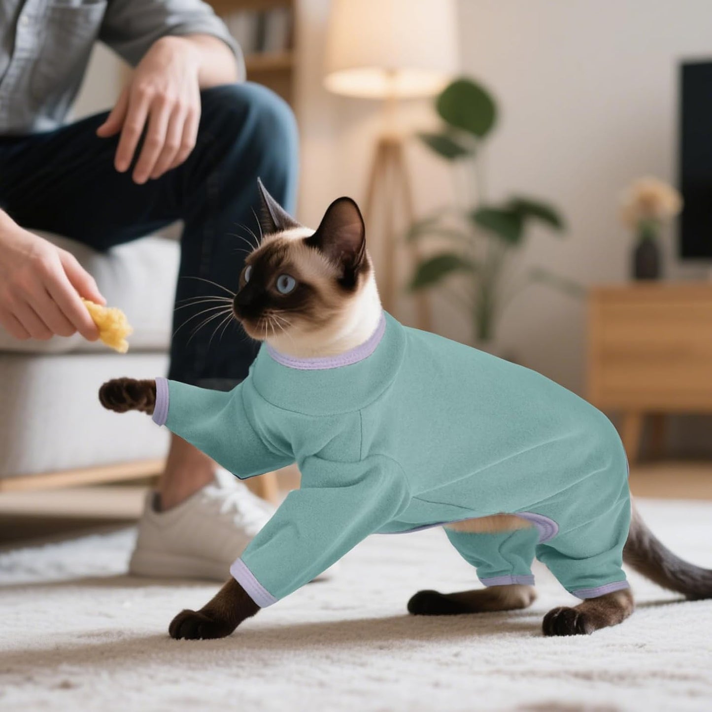 Extra large size Dentrun recovery suit for cats