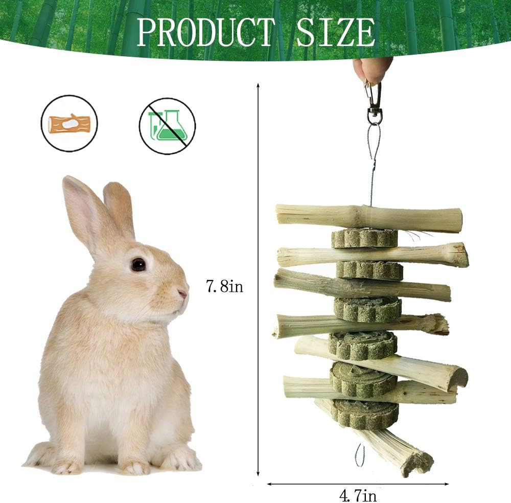 Kathson organic pet chew sticks for healthy small rodent dental care
