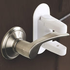Tuut door lever lock 2 pack front view for child safety