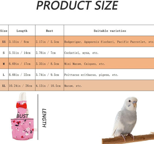 Washable pigeon pants nappy costume with waterproof inner lining structure exposed