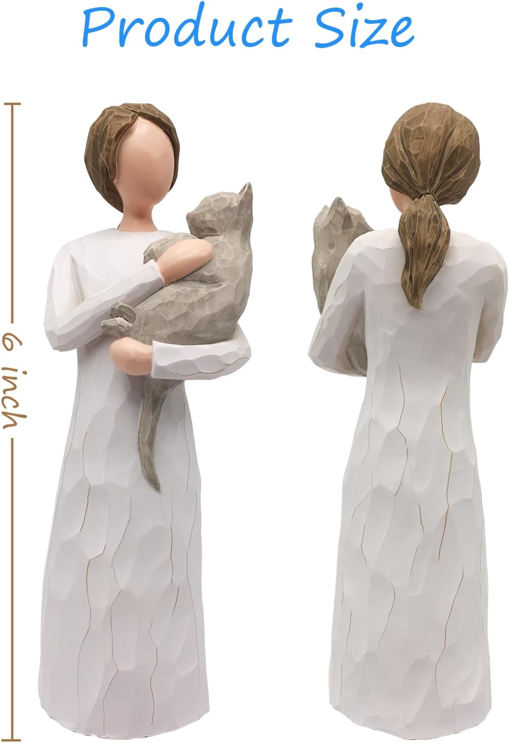 FRUMOASA cat bereavement gift showing the scratch free anti slip base pad
