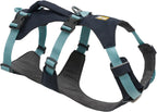 Ruffwear Flagline Dog Harness front view Basalt Gray premium lift harness