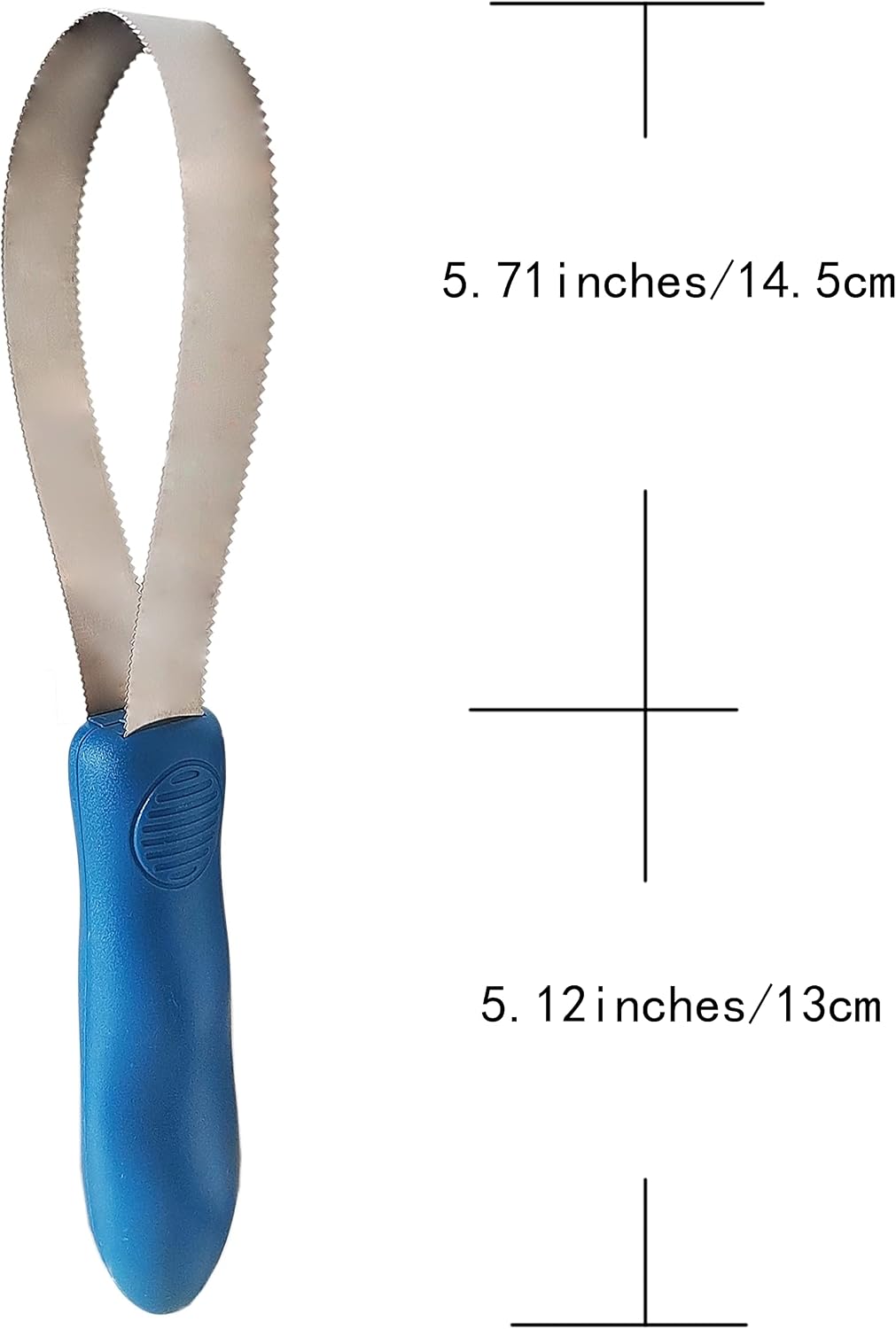Stainless steel pet shedding blade for professional grooming