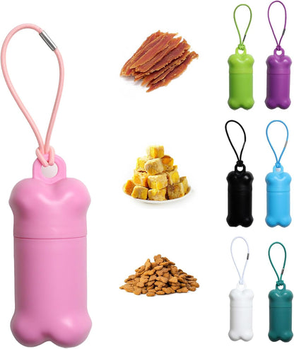 Portable Dog Treat Pouch for Pet Training, Mini Treat Holder Small Dog Treat Bag and Training Container -1 piece(Dark Green) - Image 11