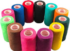 Vet Wrap Tape (Teal) (2 Pack) (3 Inch x 15 feet) Self Adhesive Adherent Adhering Cohesive Flex Self Stick Bandage Grip Roll Dog Cat Pet Horse - Image 11
