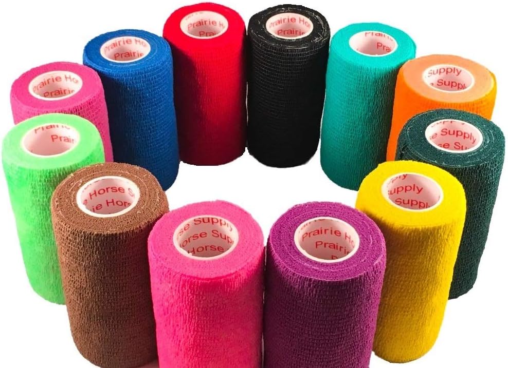 Vet Wrap Tape (Teal) (2 Pack) (3 Inch x 15 feet) Self Adhesive Adherent Adhering Cohesive Flex Self Stick Bandage Grip Roll Dog Cat Pet Horse - Image 11