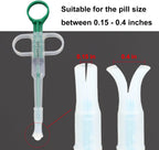Qiyadin medical feeding tool showing the plunger handle and finger rings