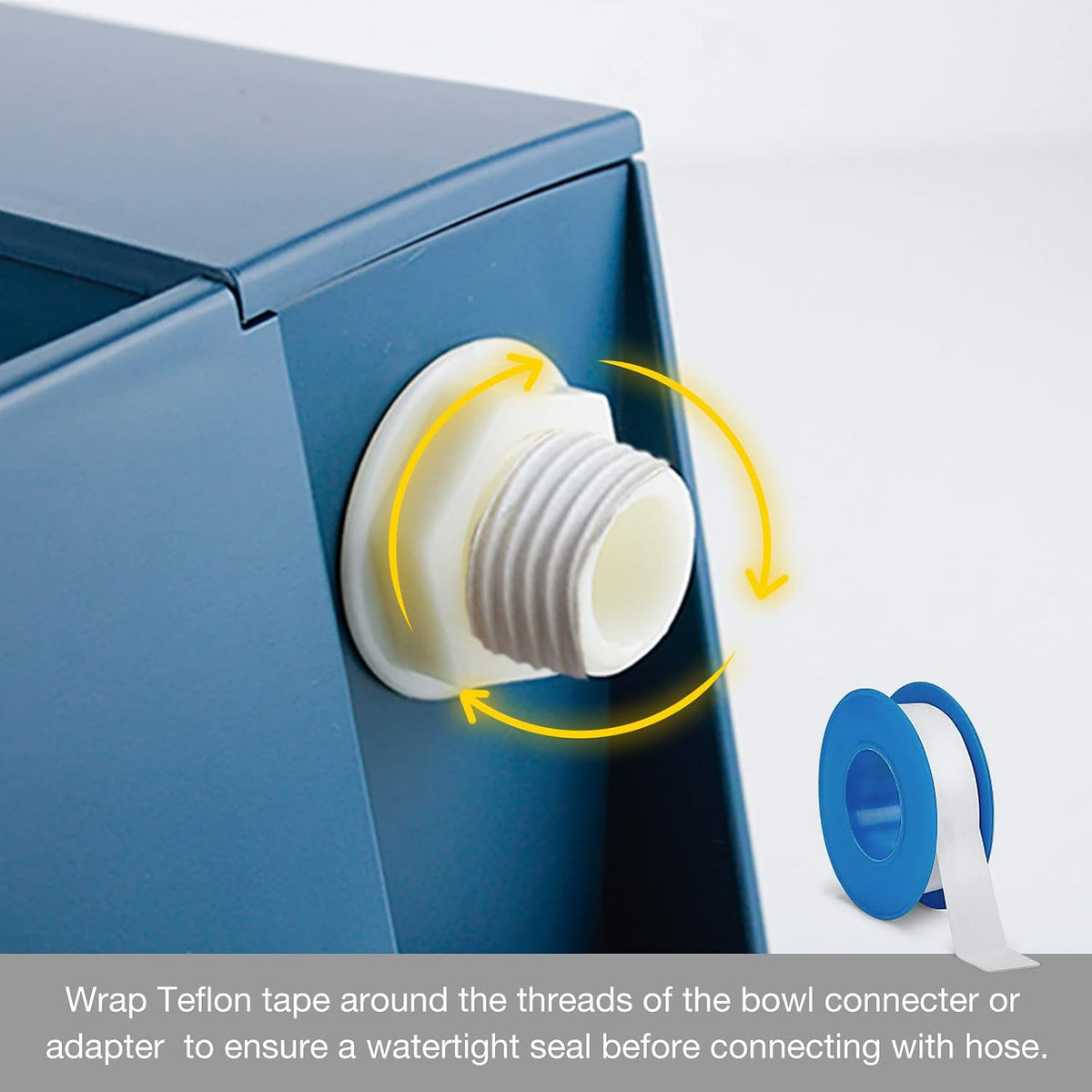 Namsan chew proof metal water line connected to pet bowl