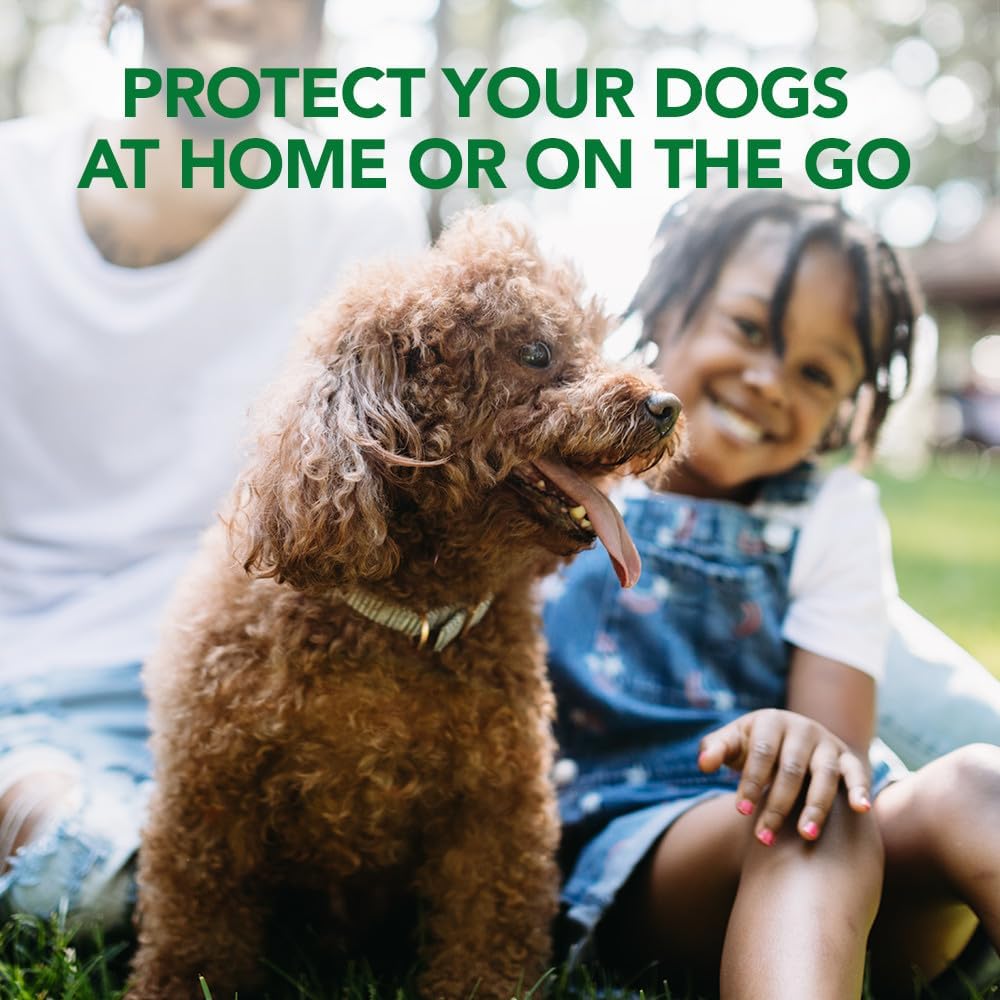 Directions for use on Vet's Best tick spray bottle