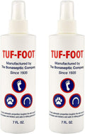 Tuf-Foot Dog Paw and Skin Protection Liquid front view of the two pack bottles