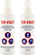 Tuf-Foot Dog Paw and Skin Protection Liquid front view of the two pack bottles