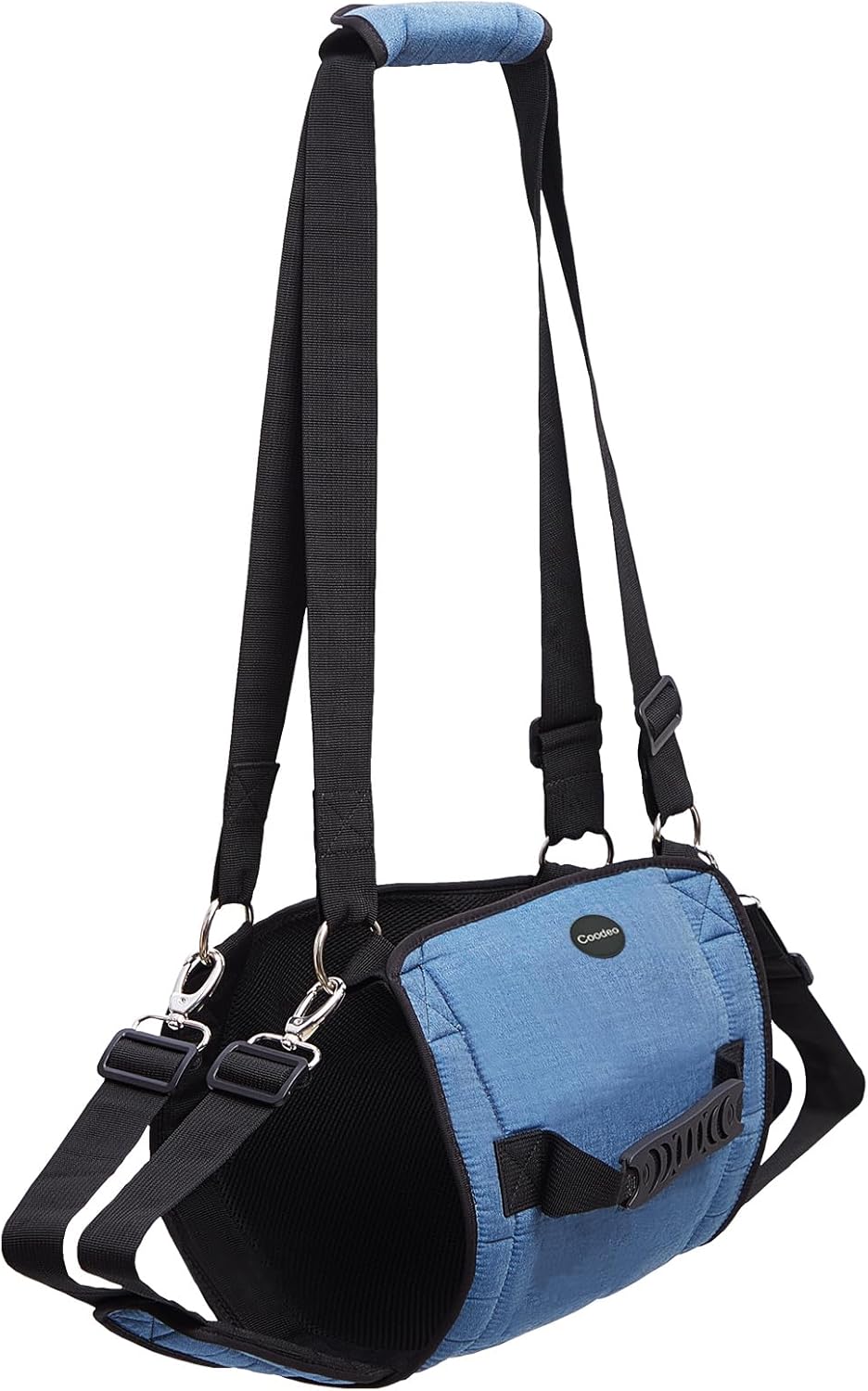 Coodeo full body dog lift harness blue extra large size