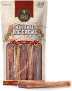 Bully Bunches natural collagen dog dental chew side profile