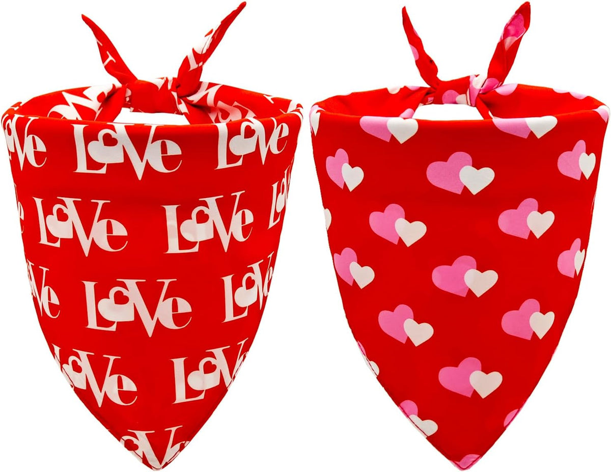 Packaging display of the authentic imported CozyHaus pet neckwear set for large dogs.