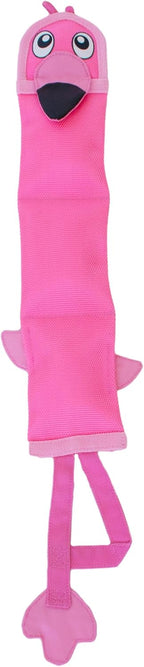 Outward Hound Fire Biterz Yellow Lizard Plush Firehose Material Interactive Dog Toy, Large - Image 9