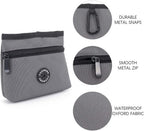 COOWONE dog treat pouch attached hands free to a waist belt clip