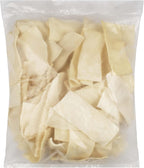 GreenCow pet treats bulk bag showing natural ingredients and quality assurance seal.