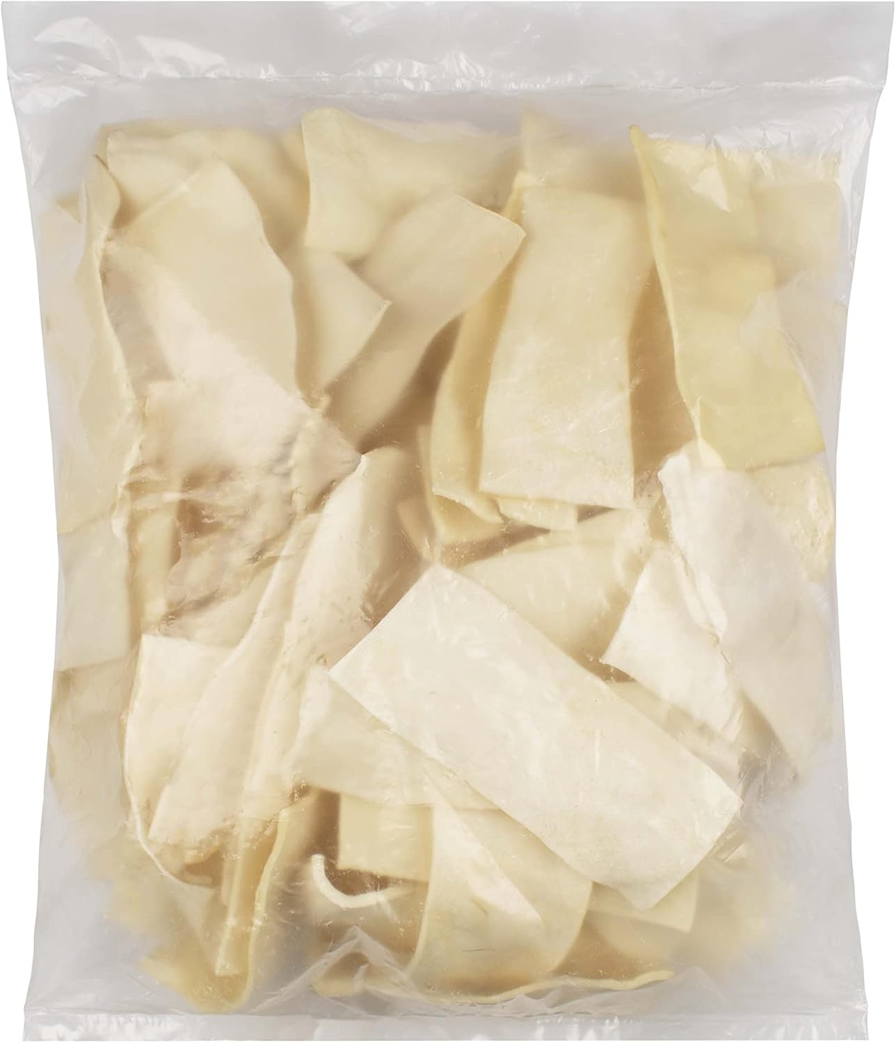 GreenCow pet treats bulk bag showing natural ingredients and quality assurance seal.