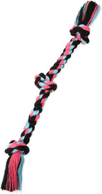 Mammoth Flossy Chews Color Rope Tug - Premium Cotton-Poly Tug Toy for Dogs - Interactive Rope- Dog Chew Toy, Assorted colors - Image 11