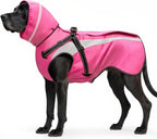 Dog Raincoat Waterproof Raincoats for Dog Reflective Dogs Rain Jackets with Hood Hoodie Pet Rain Poncho Coat for Small Medium Large Dogs Puppies S-XXL (Green, L) - Image 9