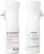 Lady N pet friendly litter box spray being applied to an automatic self cleaning litter box