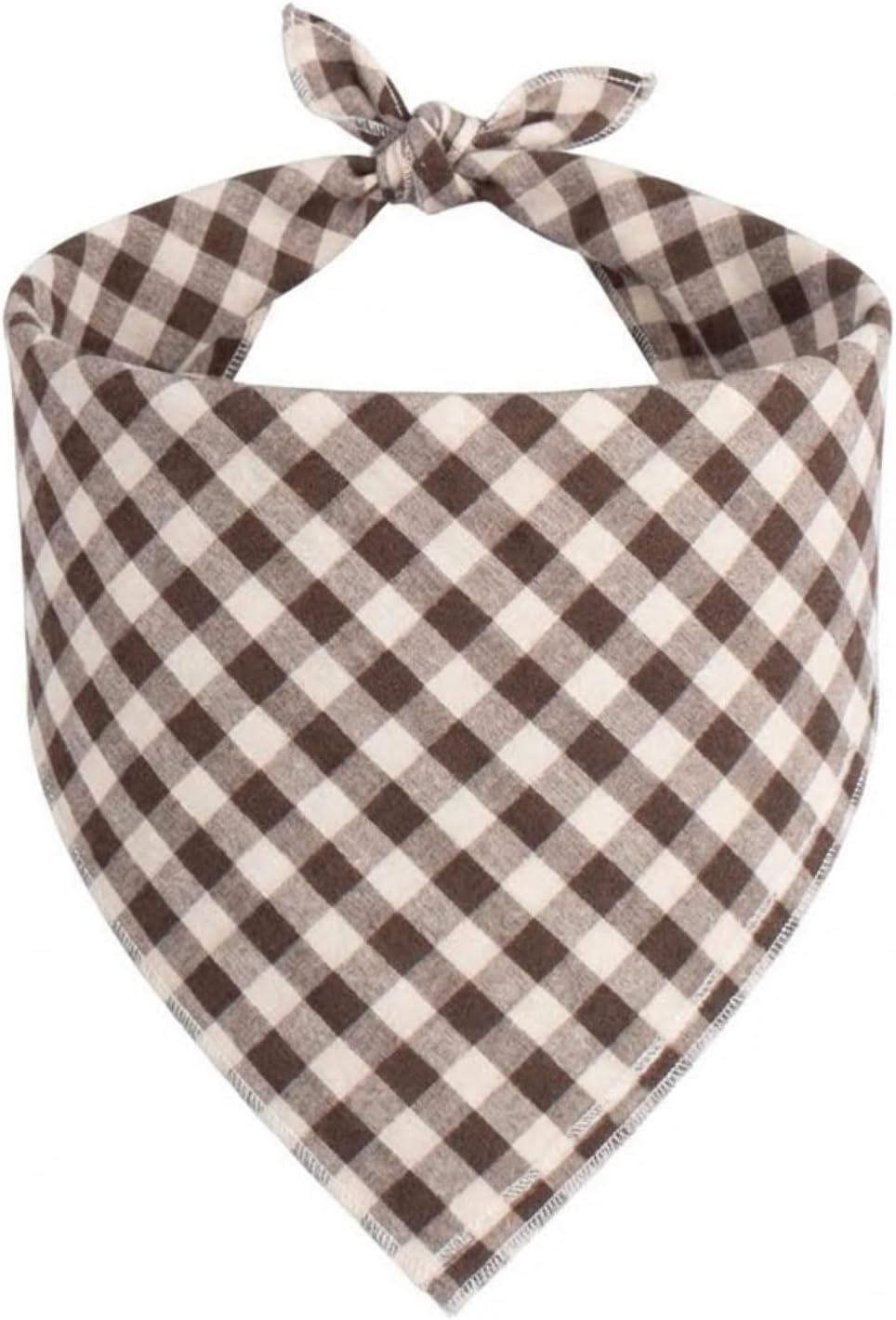 Dog Bandanas 1 Pack; Cotton Linen Pink Plaid Bandana for Large Dogs; Soft Breathable Dog Accessories; Valentines Girl Dog Bandana (Pink Gingham, Large) - Image 13