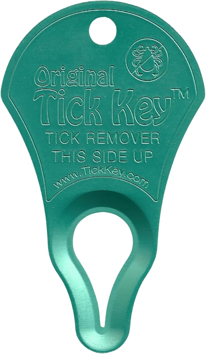 Tick removal device for outdoor hiking and camping