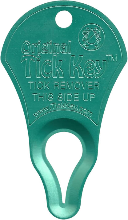 Tick removal device for outdoor hiking and camping