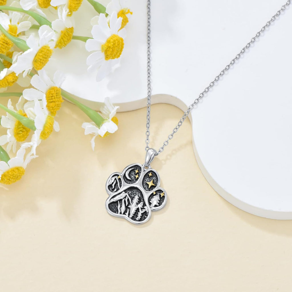 Premium gift packaging view of the KZX sterling silver animal pendant jewelry for women