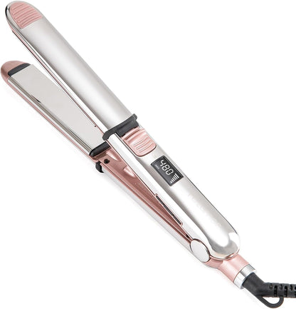 Rozamor 2-in-1 Titanium Ionic Flat Iron front view