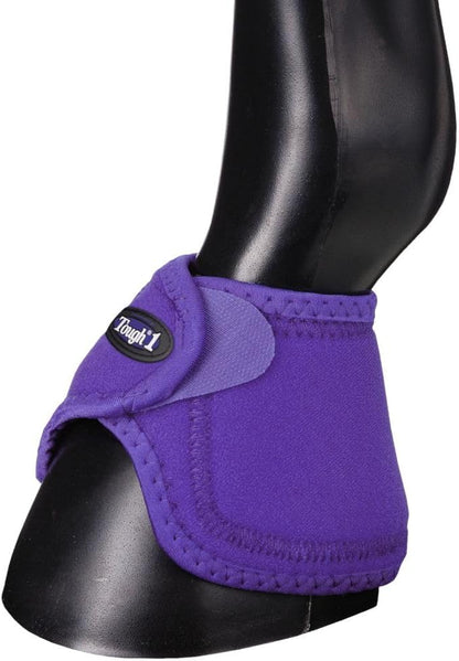 Tough 1 horse equestrian boots displaying the back raised no-turn bump mechanism