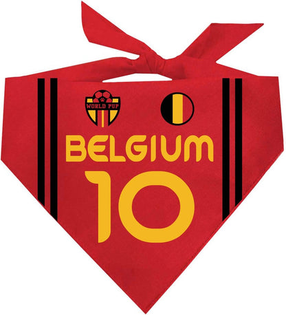 Tees and Tails authentic soccer bandana packaging