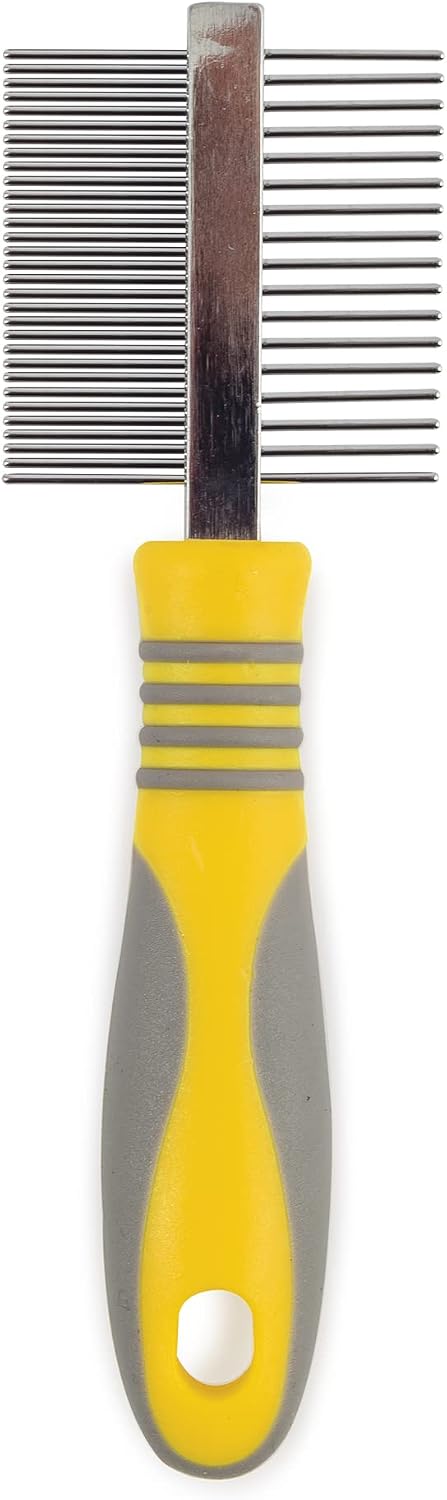 Ancol Small Animal Double Sided Comb front view authentic premium pet grooming tool