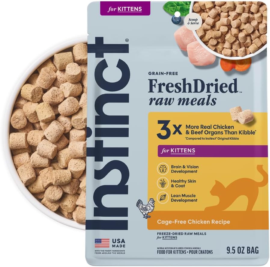 Instinct Raw Meals Freeze-Dried Pollock Cat Food, 24 oz. Bag - Image 15