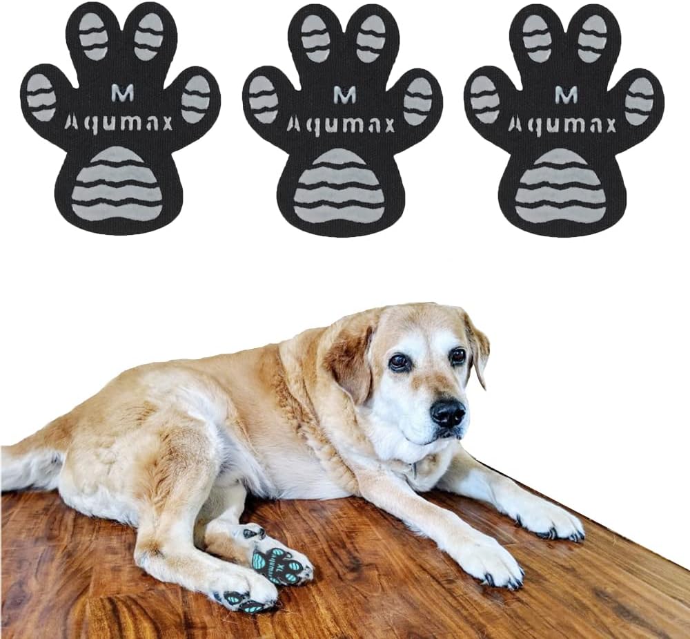 Pack of 24 Aqumax non-slip dog paw protector stickers