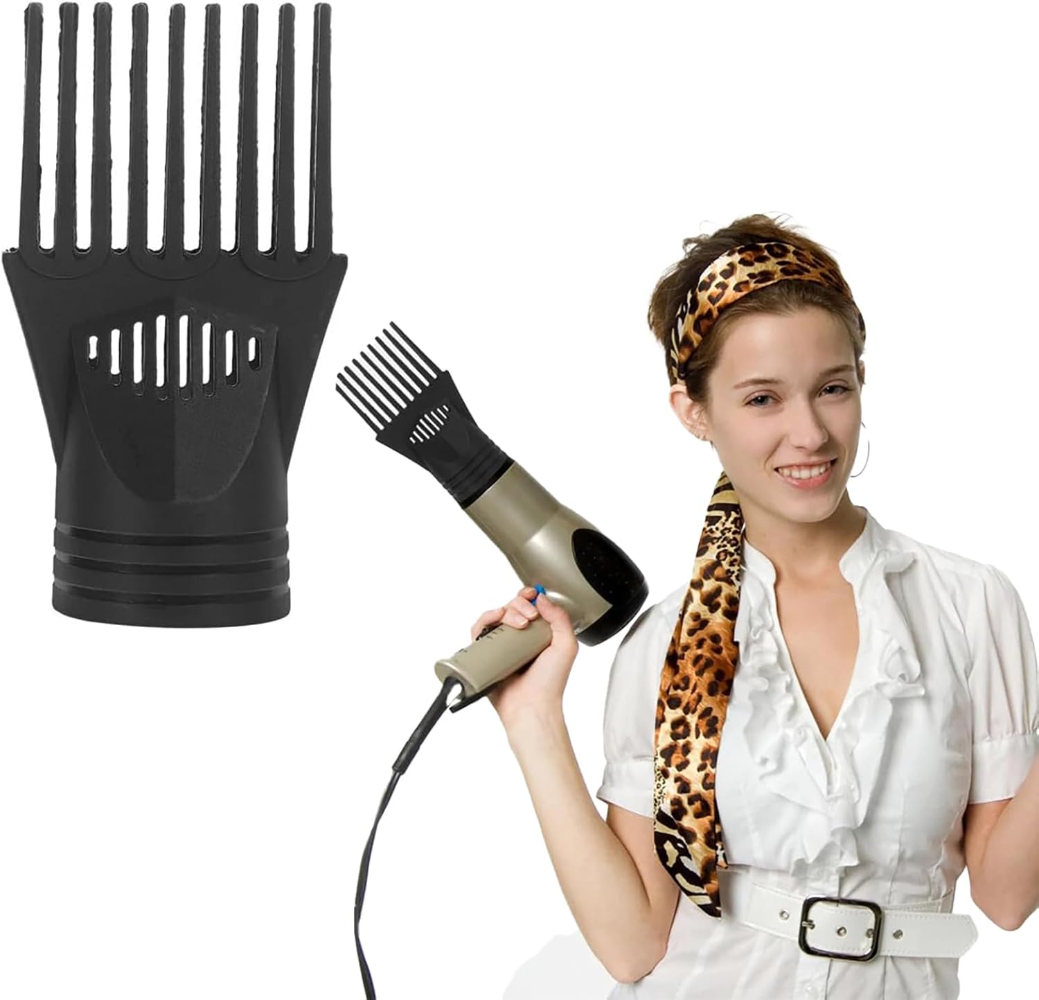 Tangseajiao hair dryer comb attachment front view