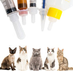 Puppy Kitten Bottle for Nursing, Newborn Baby Dog Cat Rabbit Feeding Bottles with Nipples Feeder Kit - Image 9