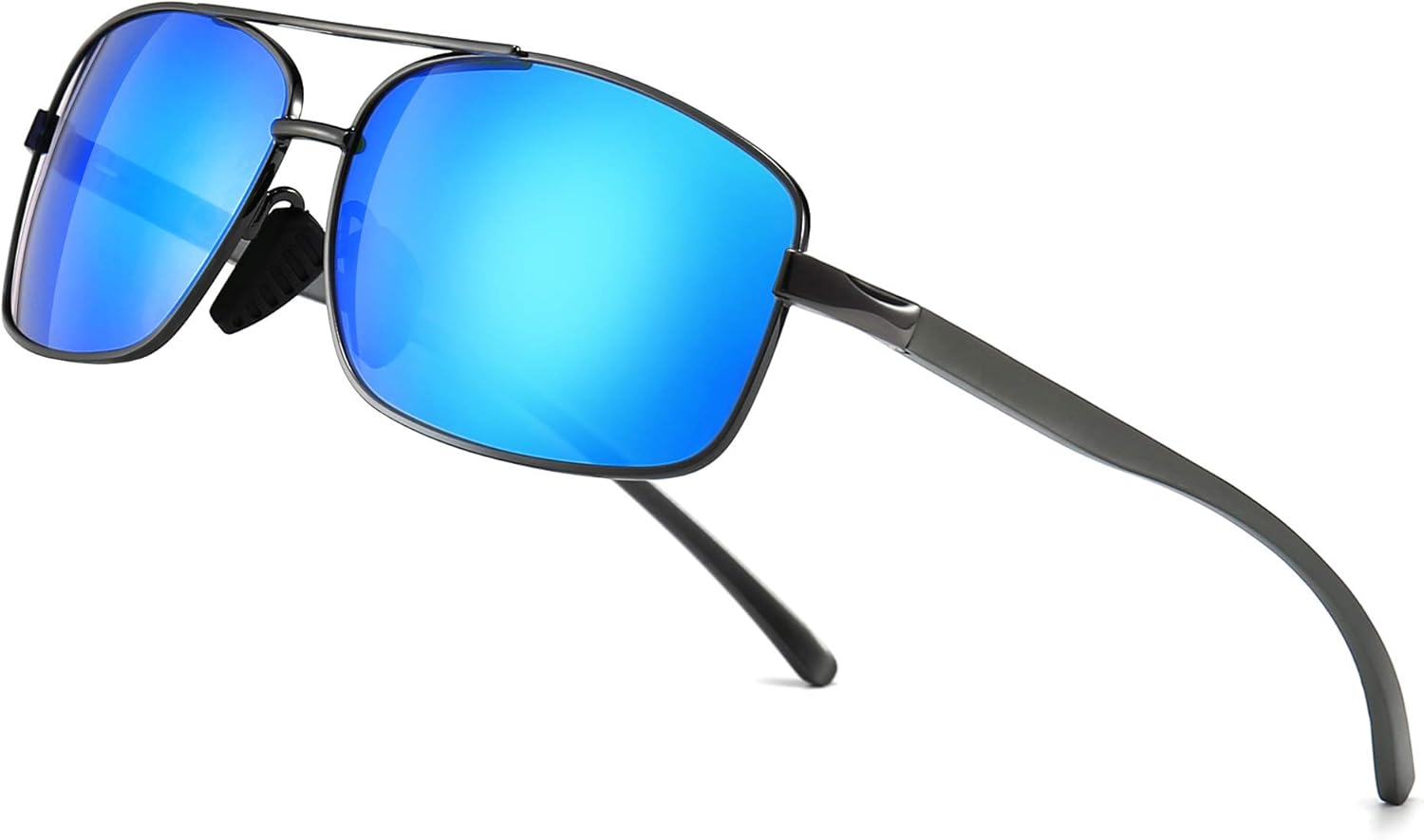 SUNGAIT Ultra Lightweight Rectangular Polarized Sunglasses Men UV400 Protection - Image 15